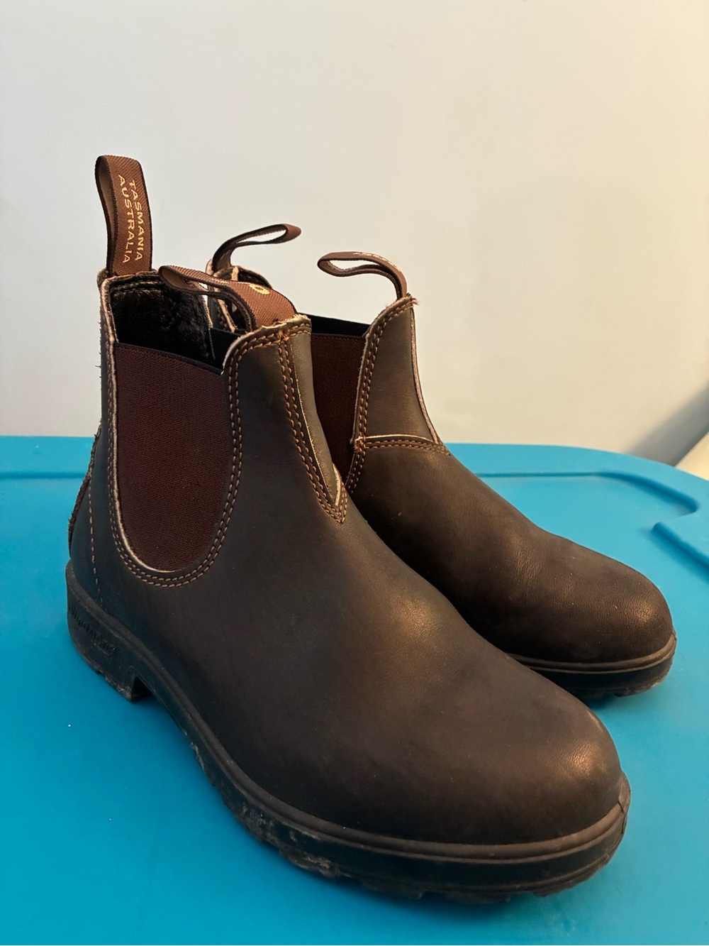 Blundstone Chelsea Boot, Dark Brown Slip-On